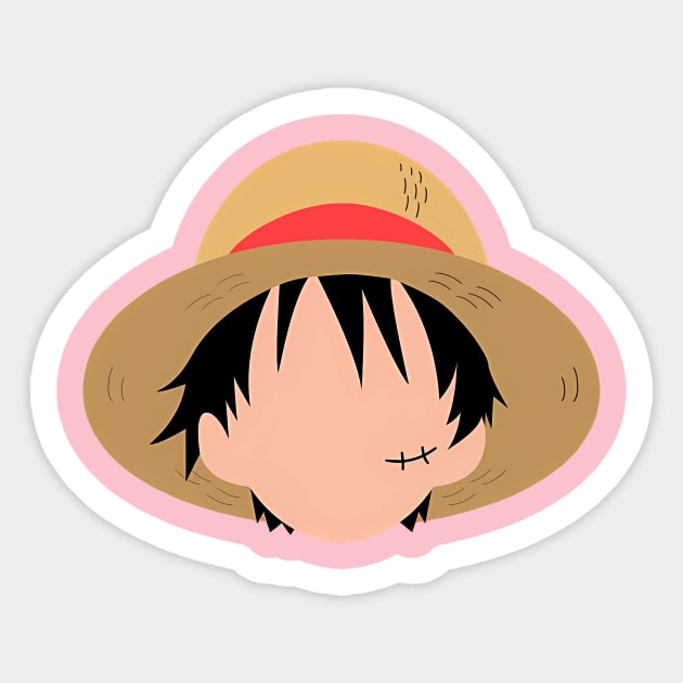 face d luffy face Sticker by sarinurfatimah